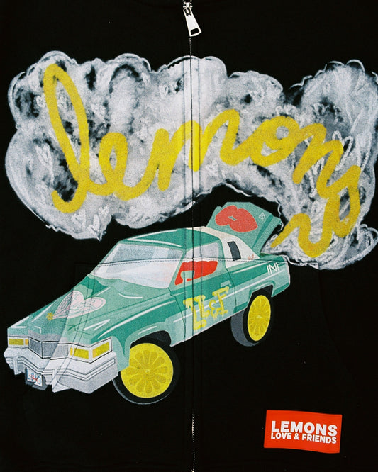 ‘Rockmoor Auto Club’ Zip Up