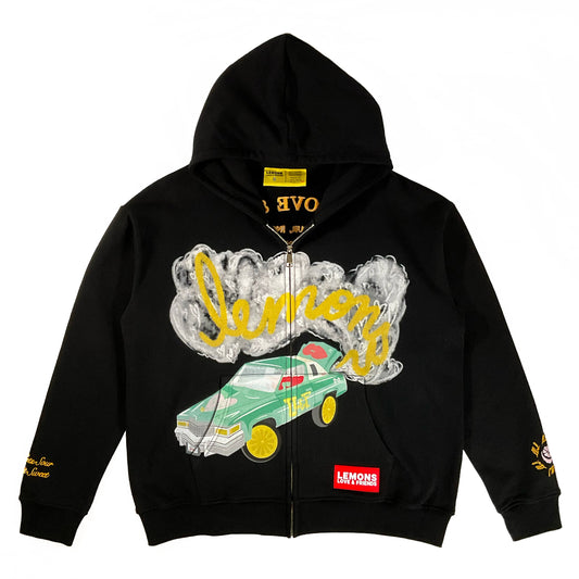 ‘Rockmoor Auto Club’ Zip Up
